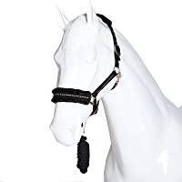 Best On Horse Diamond Head collar para caballos – sintética forro polar ajustable para Pony